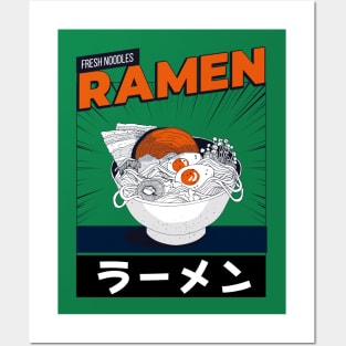 Japanese Ramen Posters and Art